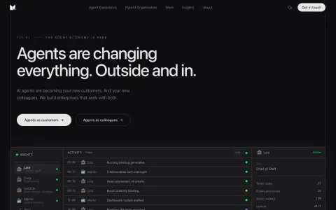 Homepage of MING Labs, a digital business builder in Singapore