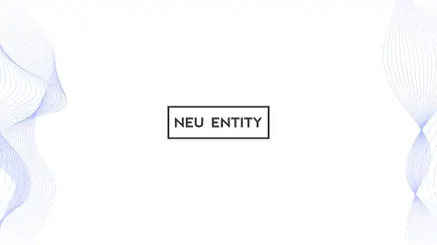 Homepage of Neu Entity, a branding and graphic design studio in Singapore
