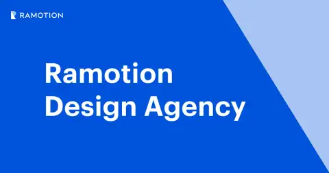 Homepage of Ramotion, a UI UX design and branding agency